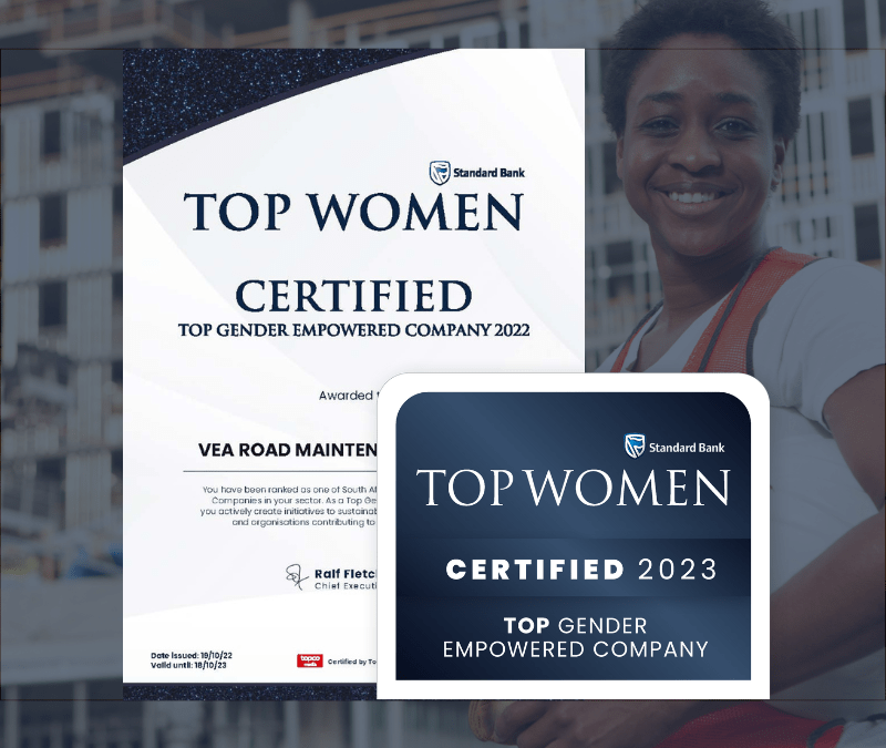VEA Road Maintenance & Civils Named Top Gender Empowered Company